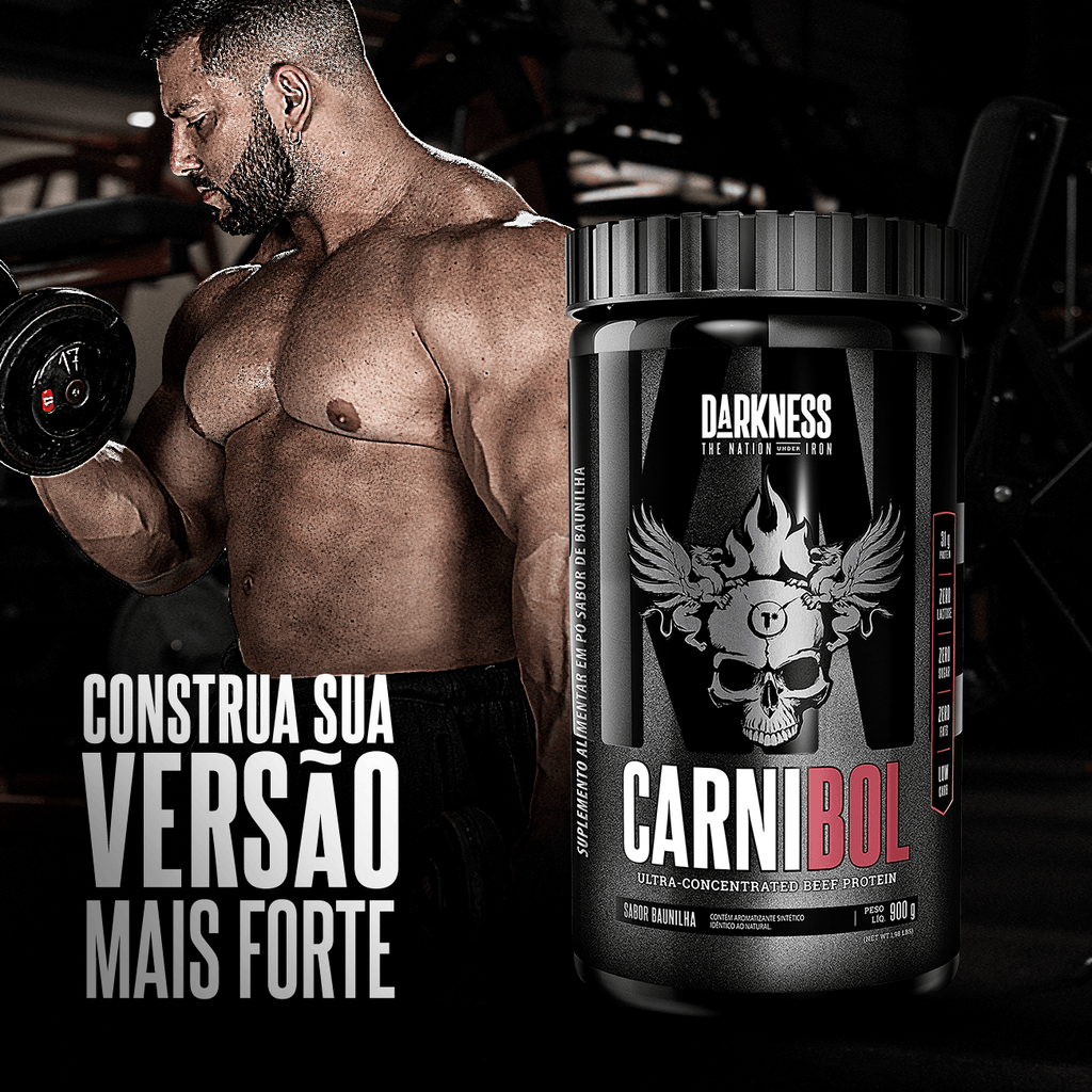 Carnibol Darkness – Proteína de Carne (900g)