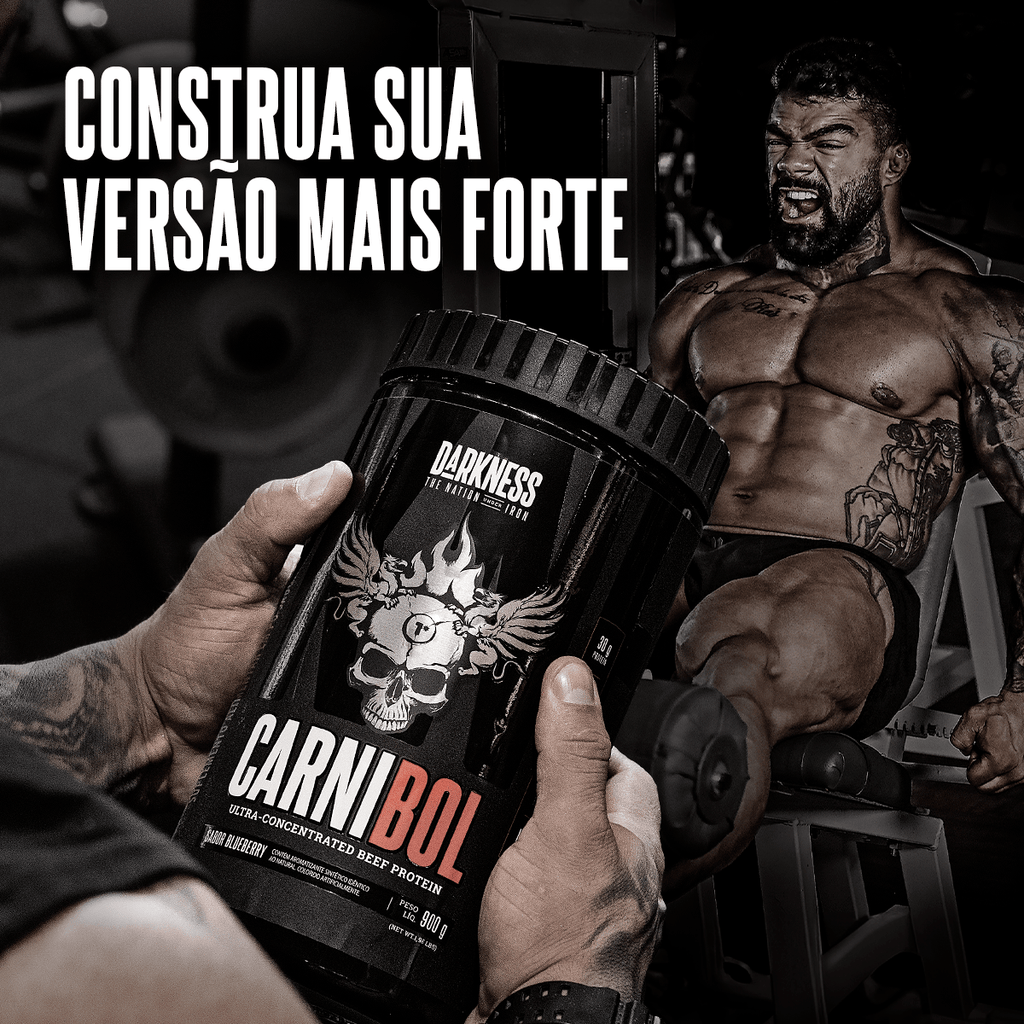 Carnibol Darkness – Proteína de Carne (900g)