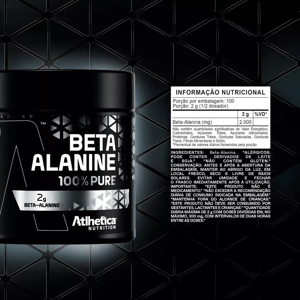 Beta-Alanine 100% Pure (200g) - Atlhetica